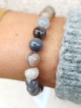 Load image into Gallery viewer, Brown Banded Agate Stacker - Elena Michele