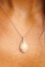 Load image into Gallery viewer, Opal 14k Rose Gold Necklace LeVian