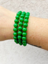 Load image into Gallery viewer, Green Agate Stacker - TJazelle