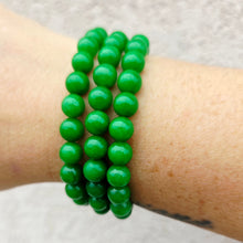 Load image into Gallery viewer, Green Agate Stacker - TJazelle