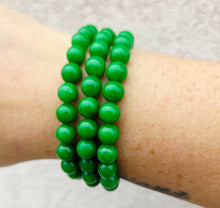 Load image into Gallery viewer, Green Agate Stacker - TJazelle