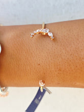 Load image into Gallery viewer, Swarovski Moon Cuff Bracelet
