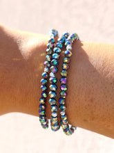 Load image into Gallery viewer, Harlequin Multicolored - Crystal Stacker Bracelet