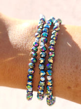 Load image into Gallery viewer, Harlequin Multicolored - Crystal Stacker Bracelet