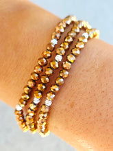 Load image into Gallery viewer, Bronze with Silver Accents - Crystal Stacker