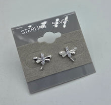 Load image into Gallery viewer, Petite Dragonfly Stud Earrings