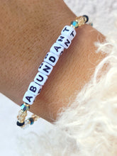 Load image into Gallery viewer, Abundant - Little Words Project Bracelet
