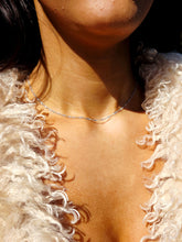 Load image into Gallery viewer, 18” Textured Cable Necklace - 14K White Gold