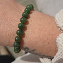 Load image into Gallery viewer, Lucky Jade Beaded Stretch Bracelet
