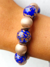Load image into Gallery viewer, Edna Haak 'Magda' 18K Rose Gold Vermeil Sterling Silver Bracelet