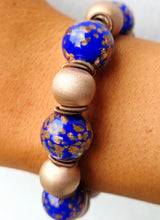 Load image into Gallery viewer, Edna Haak 'Magda' 18K Rose Gold Vermeil Sterling Silver Bracelet