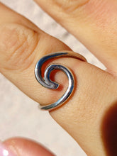 Load image into Gallery viewer, Beach Wave Ring - Sterling Silver
