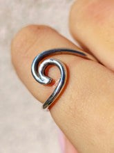 Load image into Gallery viewer, Beach Wave Ring - Sterling Silver