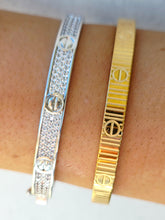 Load image into Gallery viewer, Trending Silver Fashion Bangle Bracelet