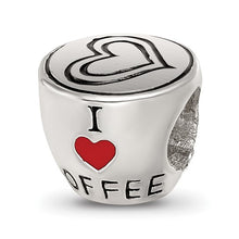 Load image into Gallery viewer, Heart Coffee Mug Bead - Reflections