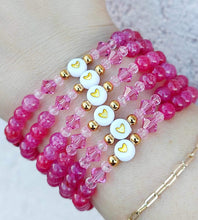 Load image into Gallery viewer, Limited Edition "Love Always" Heart Bracelet -  TJazelle HELP Collection