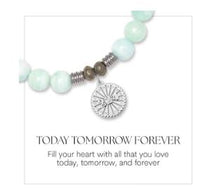 Load image into Gallery viewer, 224 Today Tomorrow Forever Charm Bracelet - TJazelle
