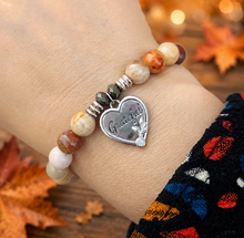 Load image into Gallery viewer, Grateful Silver Charm Bracelet - TJazelle
