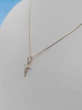 Load image into Gallery viewer, Yellow Gold Mini Crucifix Necklace - 14K