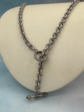 Load image into Gallery viewer, Judith Ripka Toggle Necklace - Estate