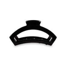 Load image into Gallery viewer, Open Jet Black Medium Claw Hair Clip
