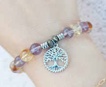 Load image into Gallery viewer, "Family Tree" Silver Charm Bracelet - TJazelle