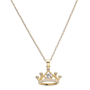 Quinceañera Crown Necklace
