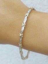Load image into Gallery viewer, Tennis Bracelet w/Channel Set Diamonds- 14K Yellow Gold