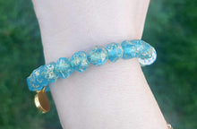 Load image into Gallery viewer, Czech Sage &amp; Crystal AB Limited Edition Stash Bracelet