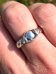 Twist Band Cape Cod Ring - Sterling Silver