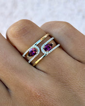 Load image into Gallery viewer, Pink Tourmaline Ring - 14K Yellow Gold