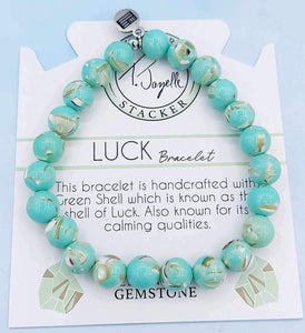 Luck Green Shell Stacker - TJazelle