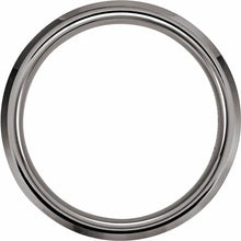 Load image into Gallery viewer, Tungsten 6 mm Satin &amp; Polished Beveled-Edge Men's Band