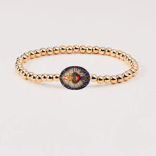 Load image into Gallery viewer, Sacred Heart Holy Water Bracelet in Gold