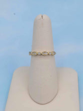 Load image into Gallery viewer, Marquise and Round Shaped Diamond Band - .20 Carats - 14K Yellow Gold