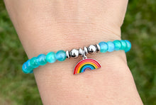 Load image into Gallery viewer, Rainbow Charm Bracelet - TJazelle HELP Collection