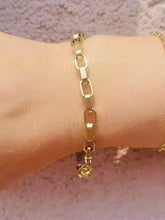 Load image into Gallery viewer, 7 Inch Open Box Bracelet - 14K Yellow Gold