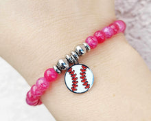 Load image into Gallery viewer, Baseball Charm Bracelet -  TJazelle HELP Collection