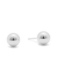 Load image into Gallery viewer, 8mm Sterling Silver Ball Stud-JoJoLovesYou