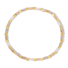 Load image into Gallery viewer, Champagne Crystal Stretch Bracelet