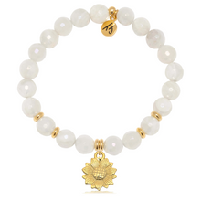Load image into Gallery viewer, Sunflower Gold Charm Bracelet - TJazelle