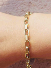 Load image into Gallery viewer, 7 Inch Open Box Bracelet - 14K Yellow Gold