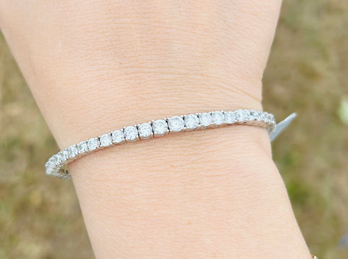 Rhinestone Flex Fancy Bangle