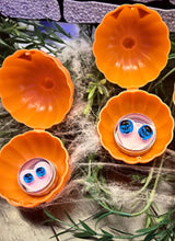 Load image into Gallery viewer, Mini Cushion Earrings - Spooky Scary Skeleton JoJoLovesYou