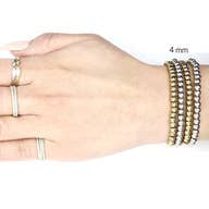 Load image into Gallery viewer, Beaded Ball Stretch Bracelet Stack