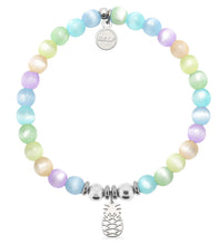 Load image into Gallery viewer, Pineapple Cut-Out Charm Bracelet - TJazelle H.E.L.P Collection