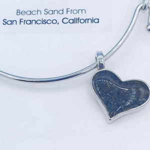 Dune Heart Beach Bangle Bracelet Collection