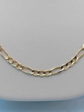 Load image into Gallery viewer, 24&quot; Figaro Chain - 14K Yellow Gold