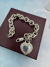 Load image into Gallery viewer, Judith Ripka Heart Sterling Silver Bracelet - Estate