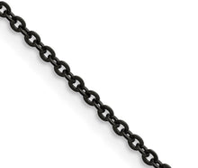 Load image into Gallery viewer, Black Stainless Steel Chain